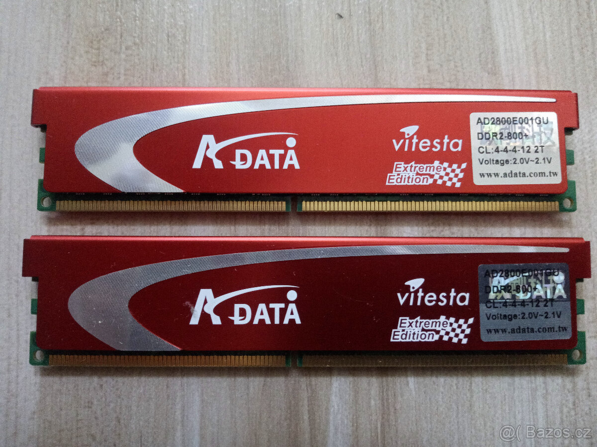 Paměti DDR2 800Mhz