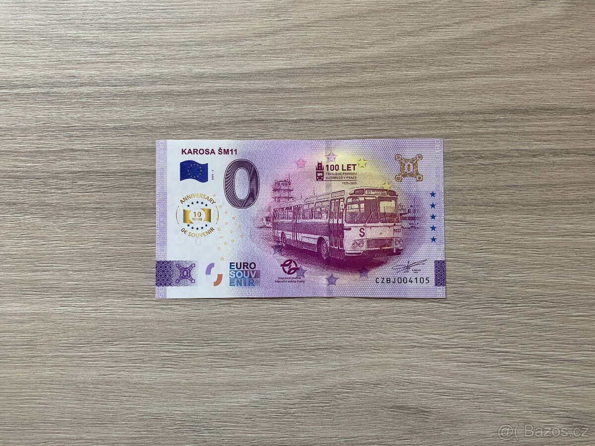 0 Eurosouvenir Karosa ŠM11 č. 4105 Anniversary