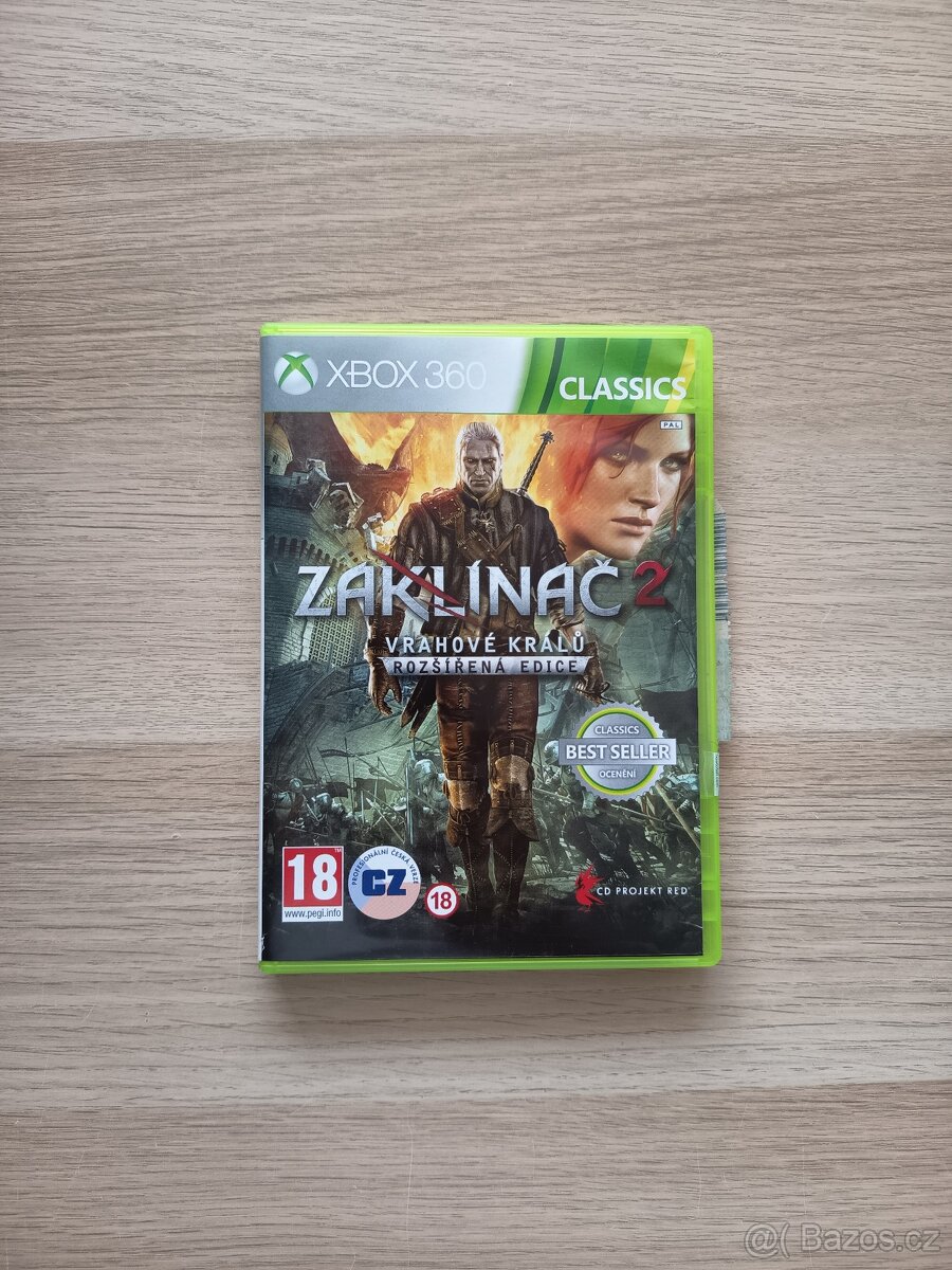 Zaklínač 2 CZ - Rozšířená Edice na Xbox 360