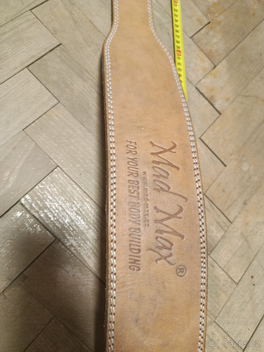 Kožený opasek Mad Max cca 140 cm