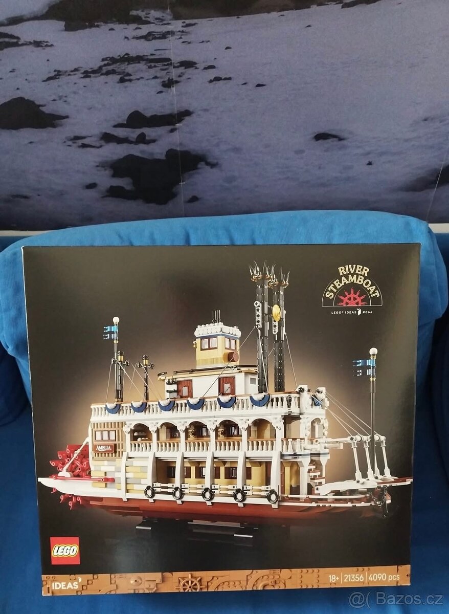 Lego Ideas 21356 River SteamBoat