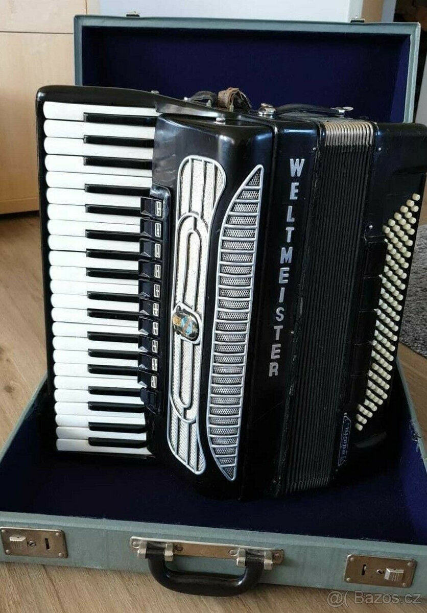 Akordeon Weltmeister Supita 120 Bass Double Cassotto 2+2 Ako