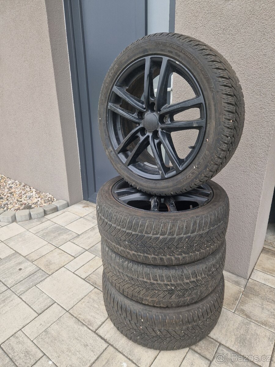 Zimní sada alu kol 225/45 R17 5x112 VW/Škoda