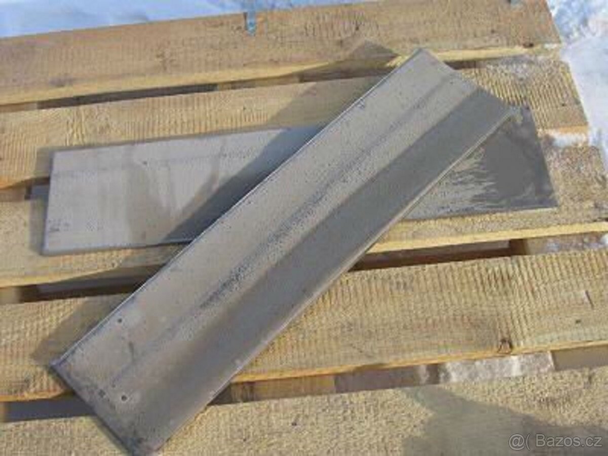 Niklové anody, cca 200x900-1000x12-15mm, 21-25kg,