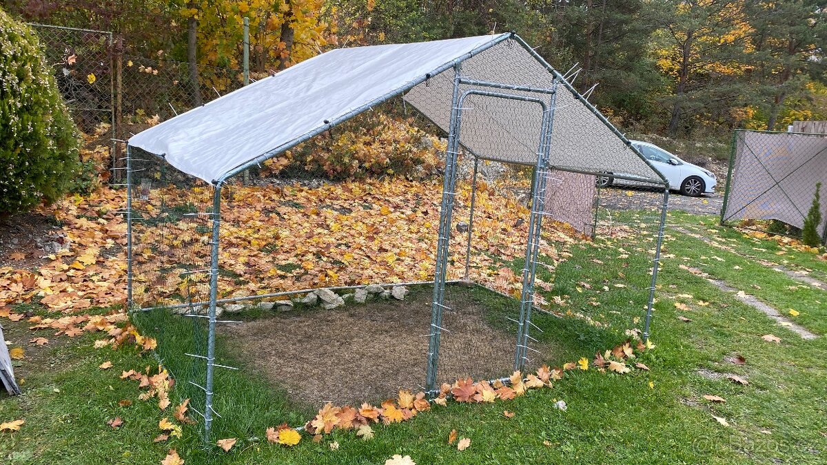 Klec výběh pro drůbež jiná zvířata psi kočky slepice voliéra