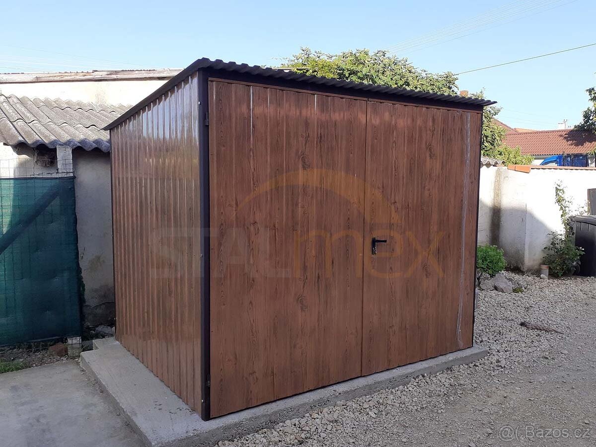 Zahradni domek dovezu a slozim v ceně,