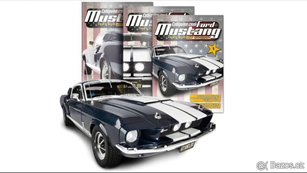 Ford Mustang Shelby GT-500TM r.1967 měřítko 1:8