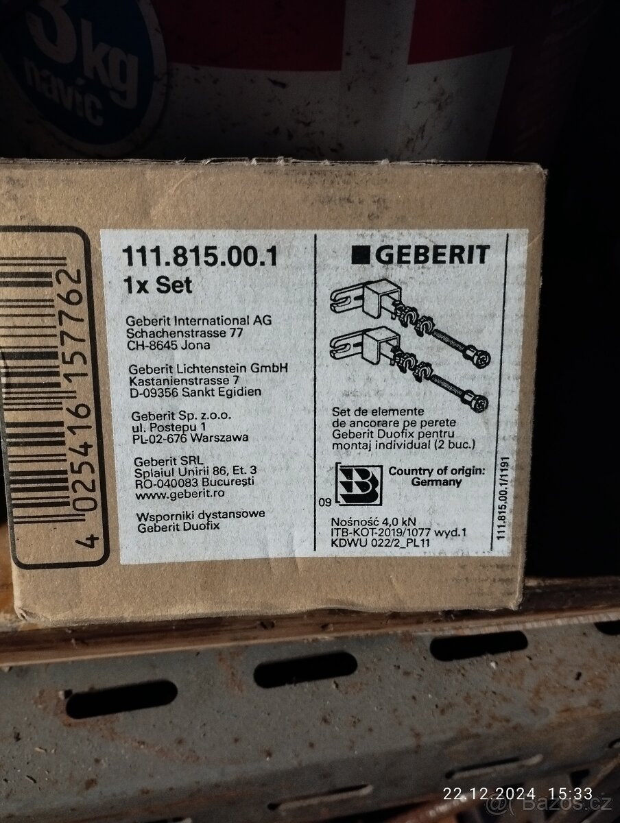 Geberit montážní sada