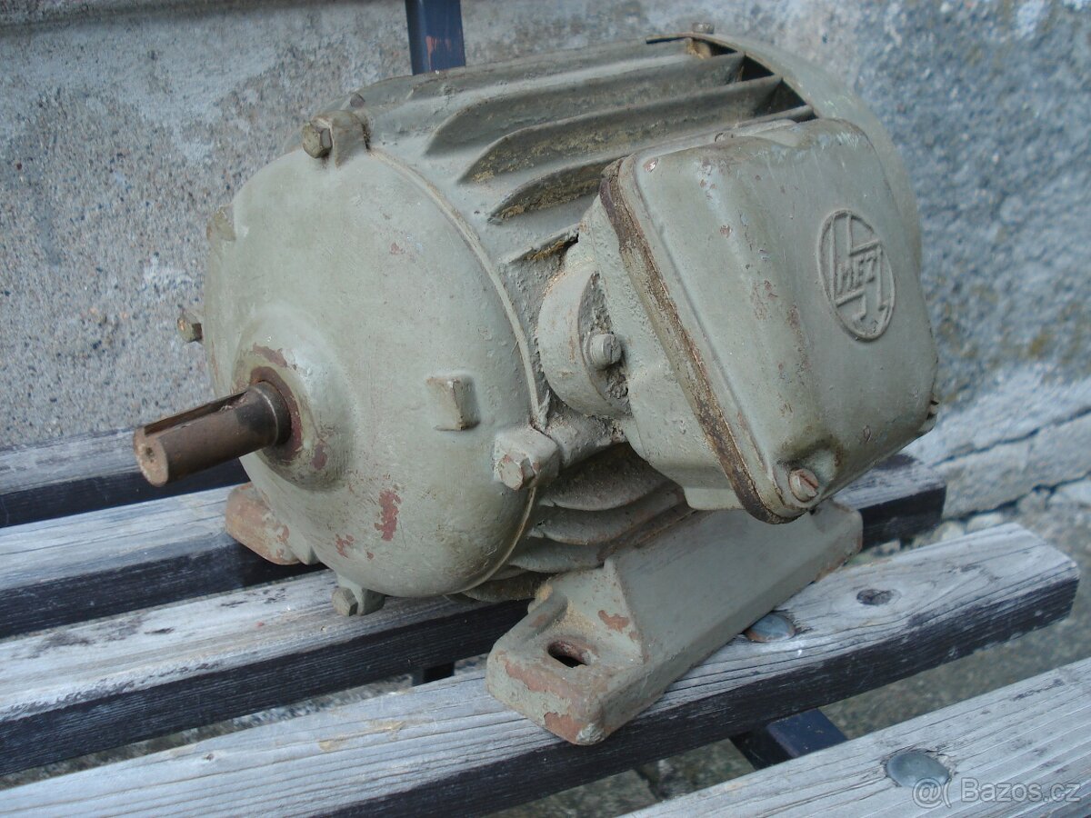 Elektromotor MEZ Mohelnice 1,1 kW