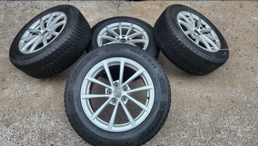 Zimní alu Volkswagen 5x112 7,5jx17 et36