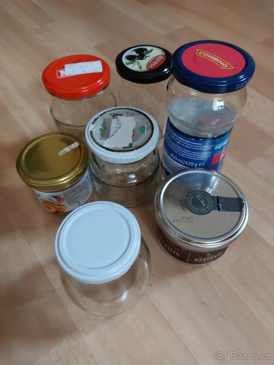 skleničky - různé