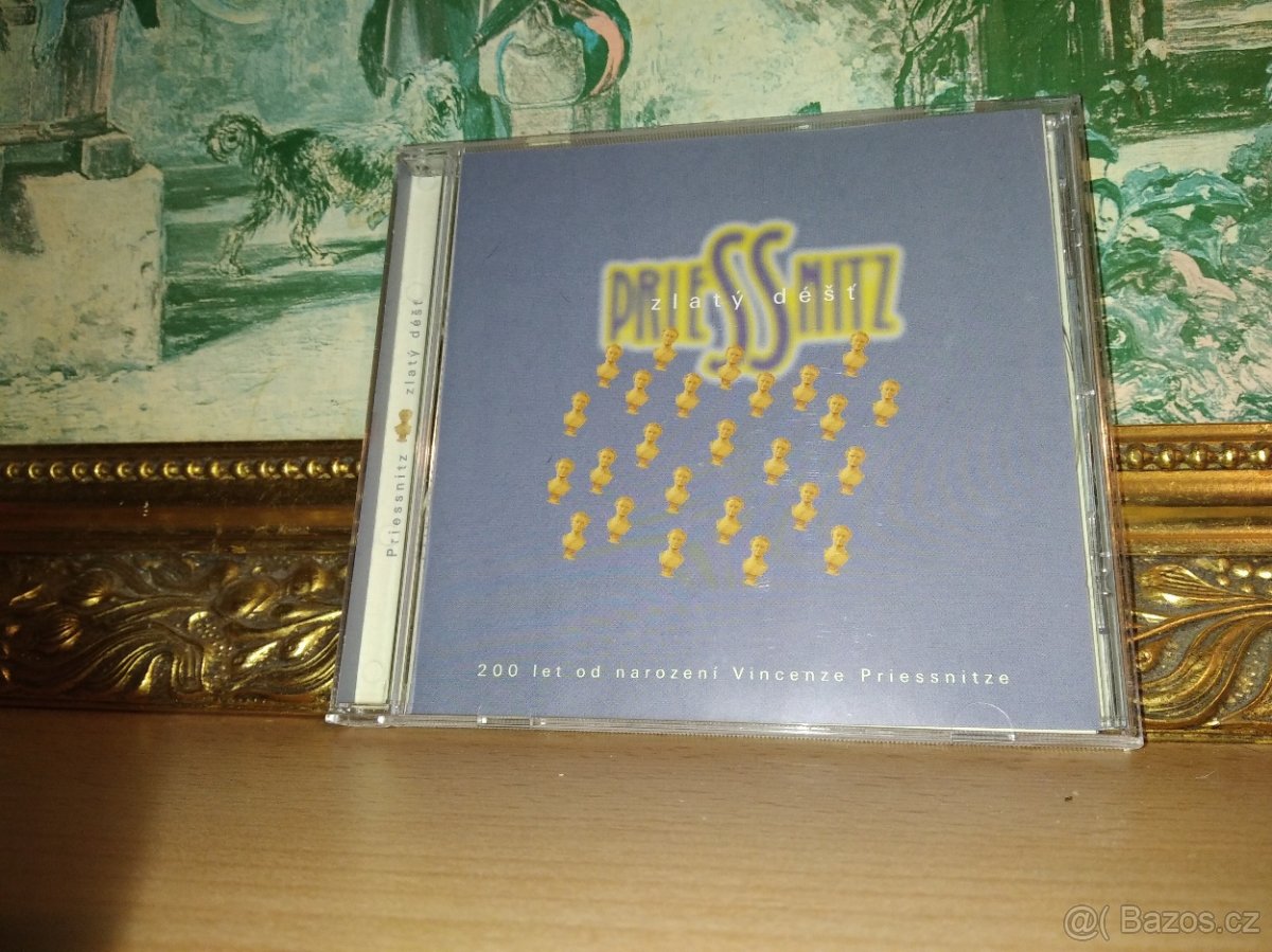CD singl Priessnitz – Zlatý Déšť - 1999 Švejdík