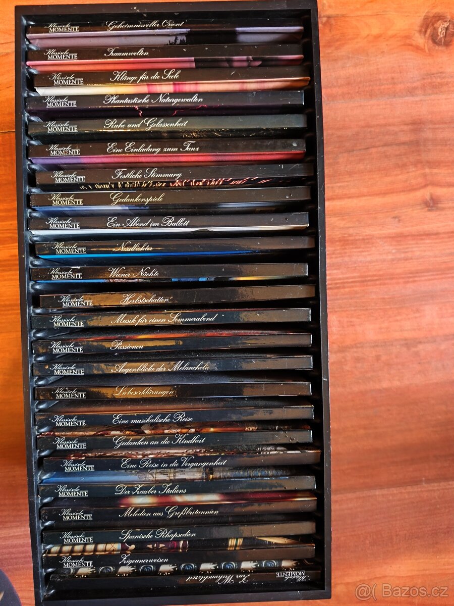 Klasická hudba na 24 CD v knihách - luxusní dárek