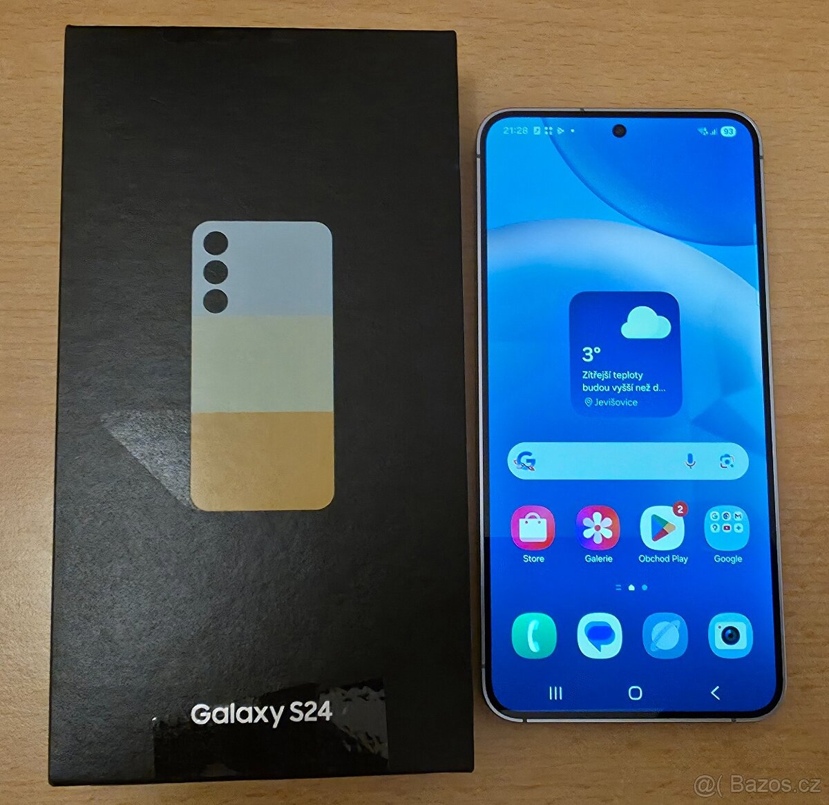 Samsung Galaxy S24 modrý 128gb