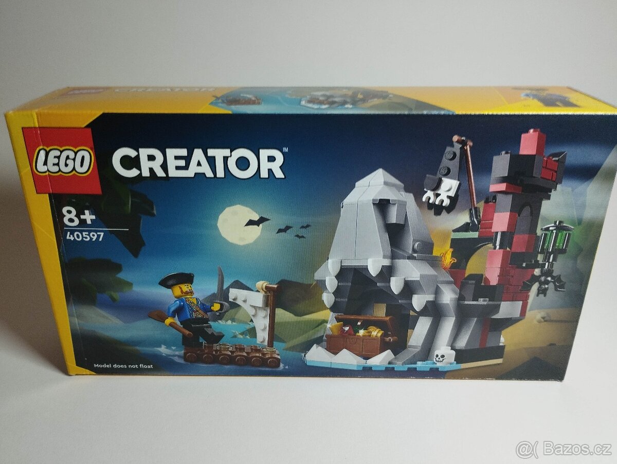 LEGO 40597 Strašidelný pirátský ostrov