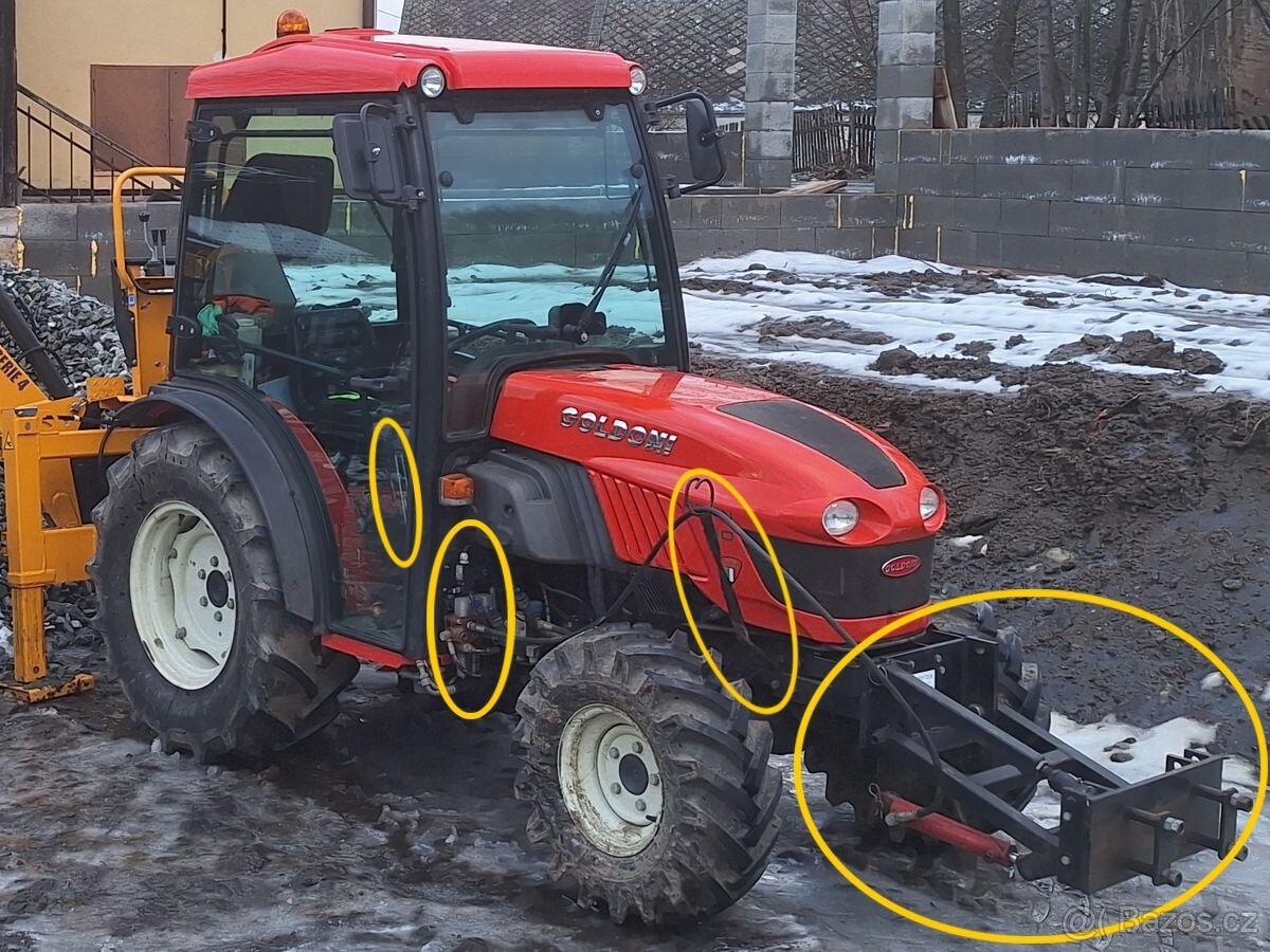 Čelní nosič nářadí N1 pro traktor nebo malotraktor