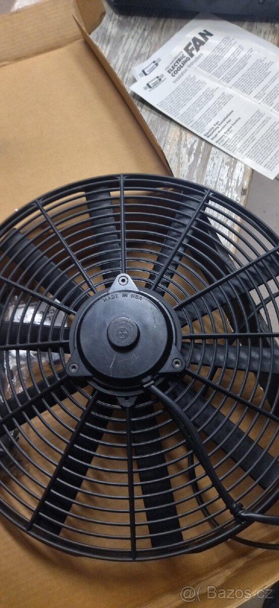 Přídavný ventilátor chladiče USA