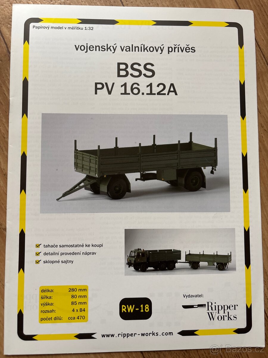 BSS PV 16.12A, 1:32 Ripper Works