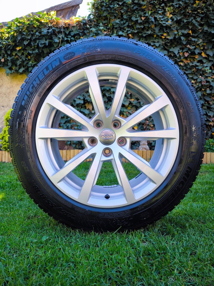 ❄️ Zimní originální ALU sada Audi 235/55/R18