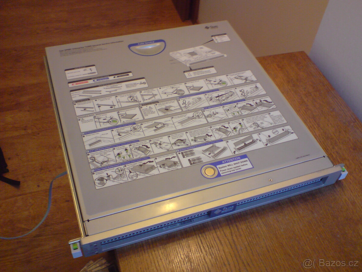 prodám4ks unikát original 1U server Sun Fire T1000 kompletní