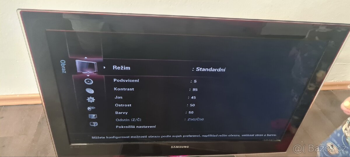 Prodám TV samsung bez ovladace