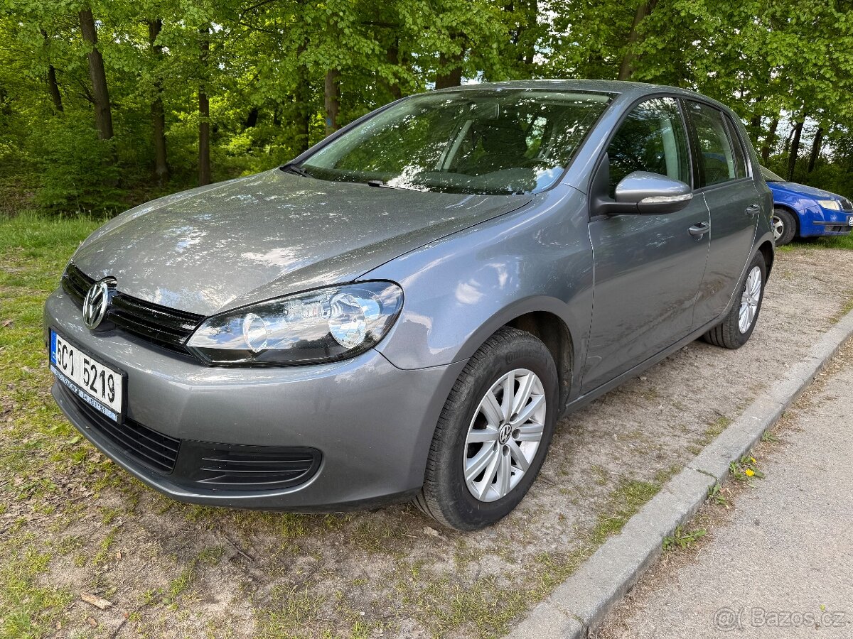 VW Golf 6,1,2 TSI,63 kW,manuál,2011,ČR,138000km