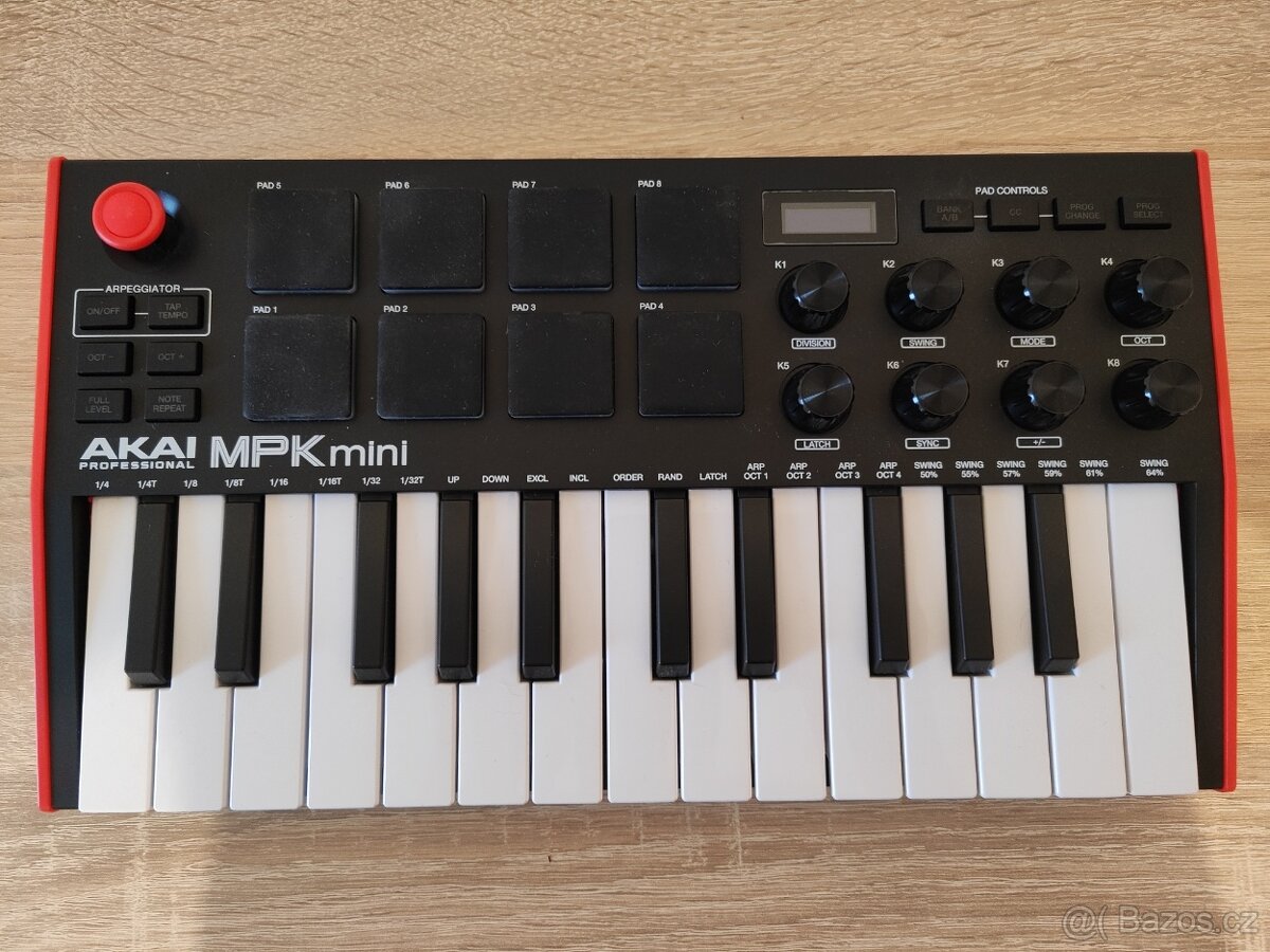 MIDI klávesy