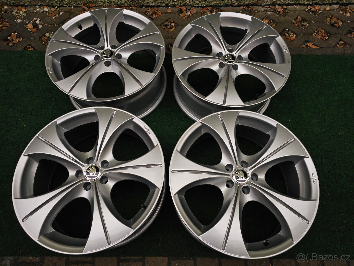 ALU kola disky VW Škoda 5x100 R19 Rapid Scala Kamiq