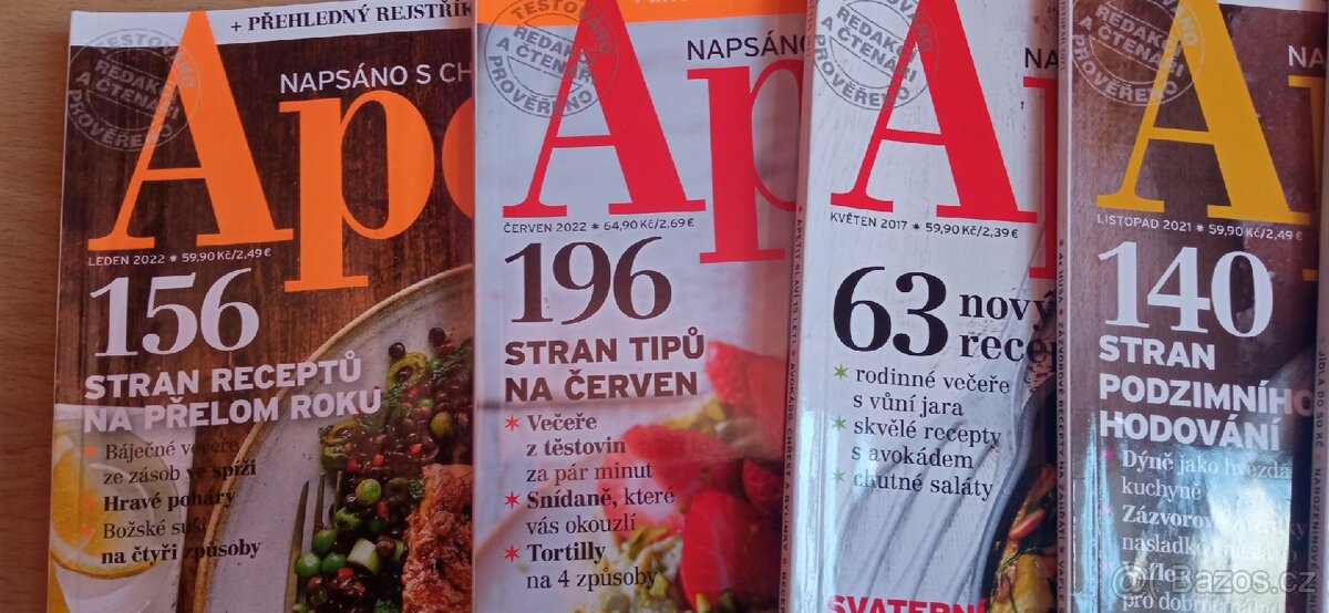 ČASOPIS APETIT 8KS ZA 40KČ