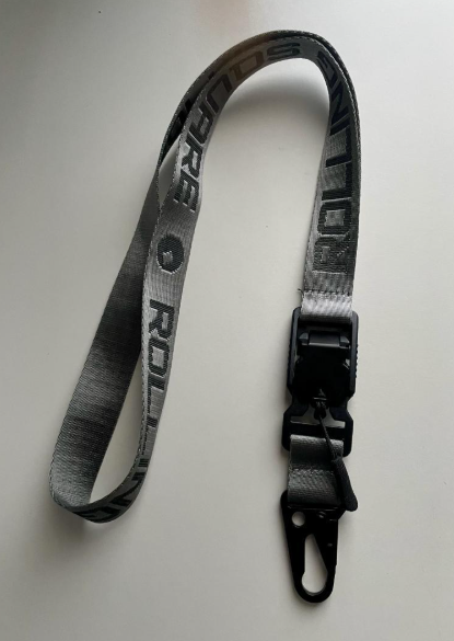 Klíčenka Rolling Square Lanyard s identifikátorem QR