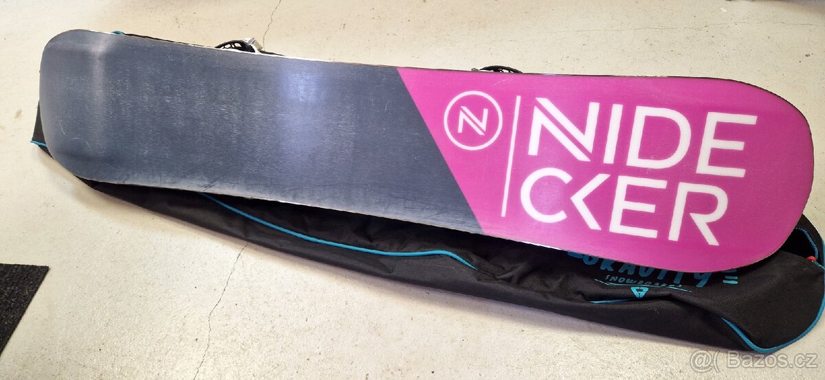 Prodám komplet výbavu snowboard Nidecker Prime 135 cm