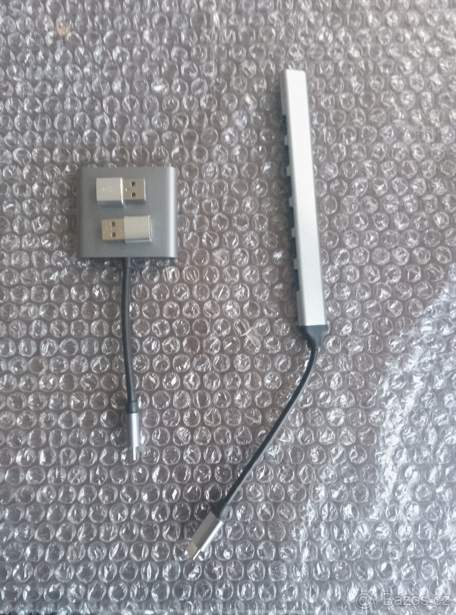 USB-C to USB hub + USB-c to HDMI, USB, USB-C
