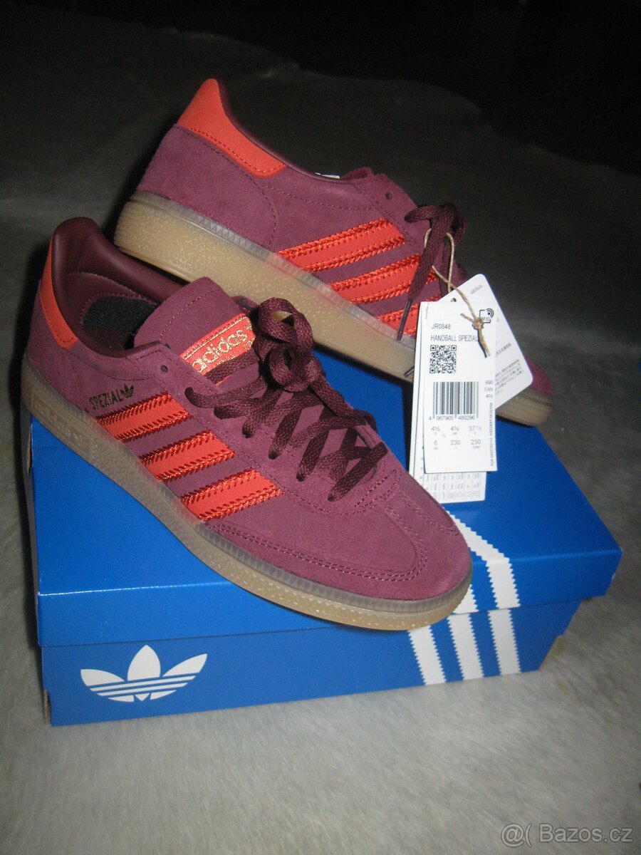 dámské nové kožené adidas Spezial Maroon vel.37 1/3