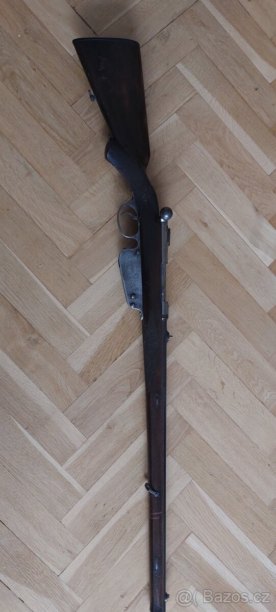 Kulovnice Mannlicher 1886 přímotažný závěr kategorie D