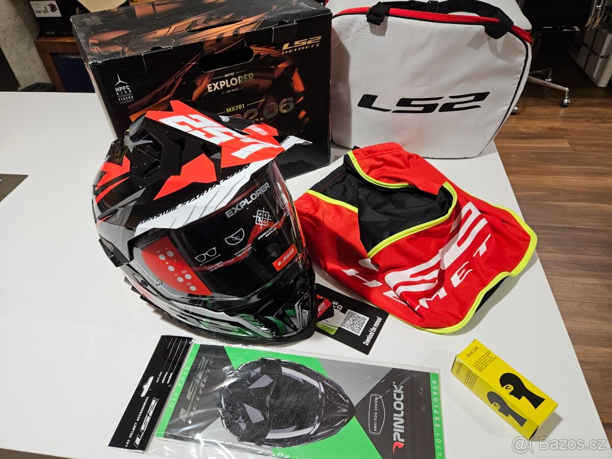 Přilba LS2 MX701 EXPLORER HPFC vel. L