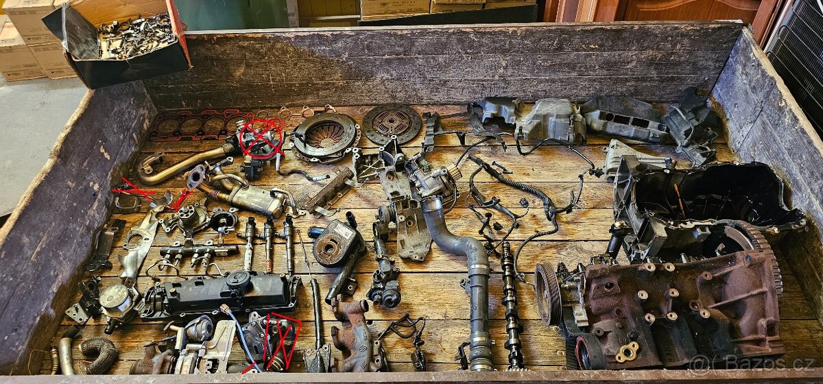 1.5DCI 66kW,diesel, rok 2015, Renault/Mercedes - ND z motoru