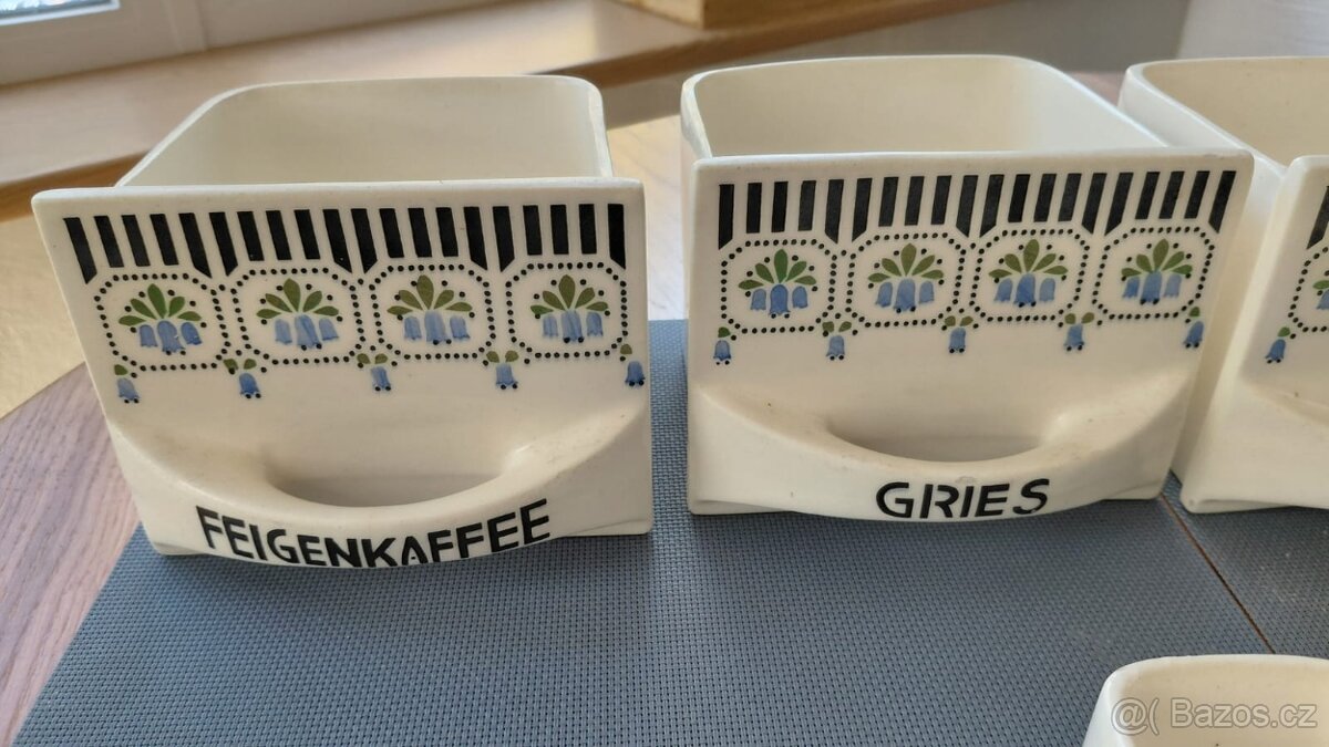 keramické šuplíkové kořenky URBACH FRÉRES