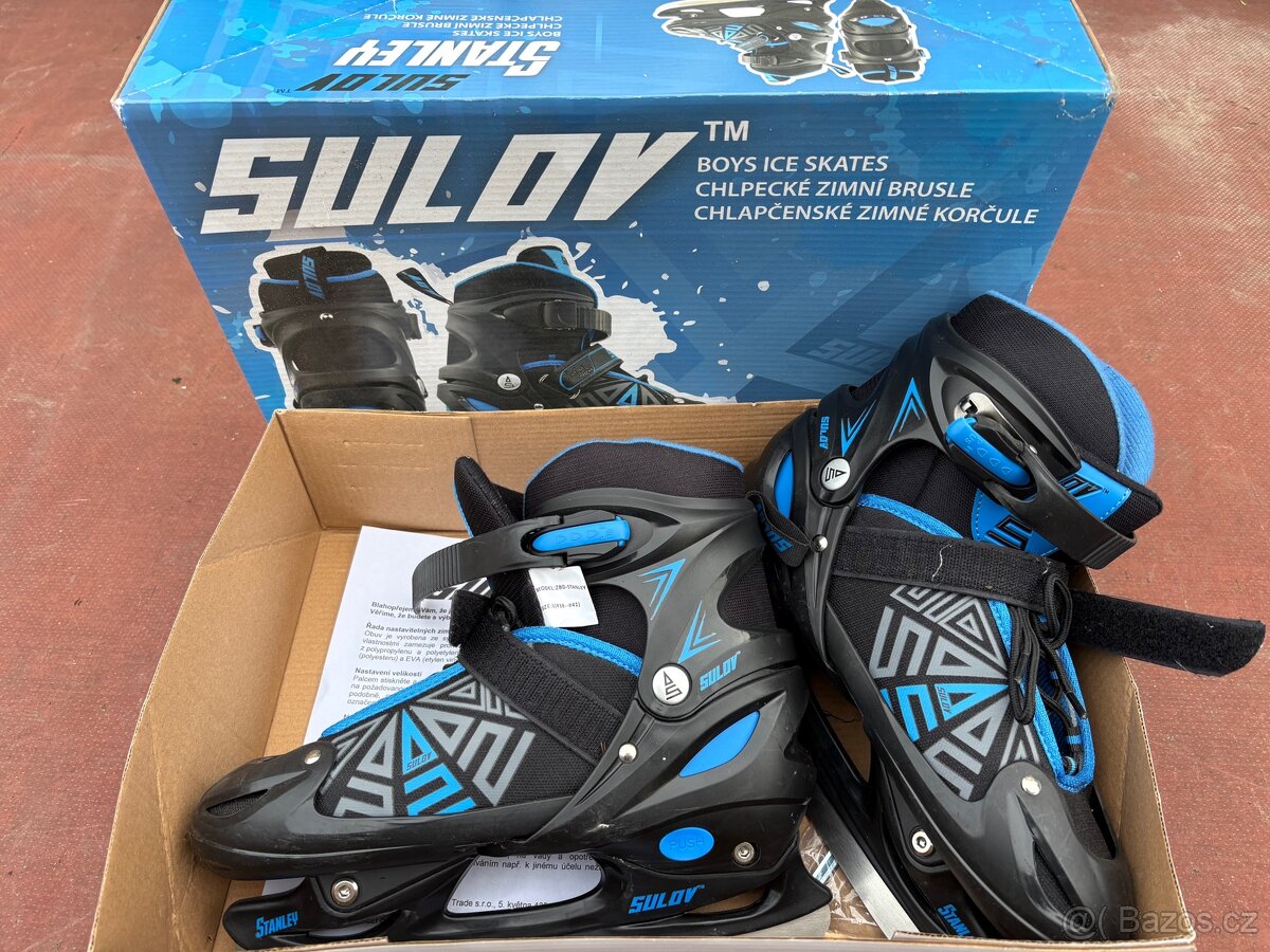Rostoucí brusle zimní Sulov 38-41