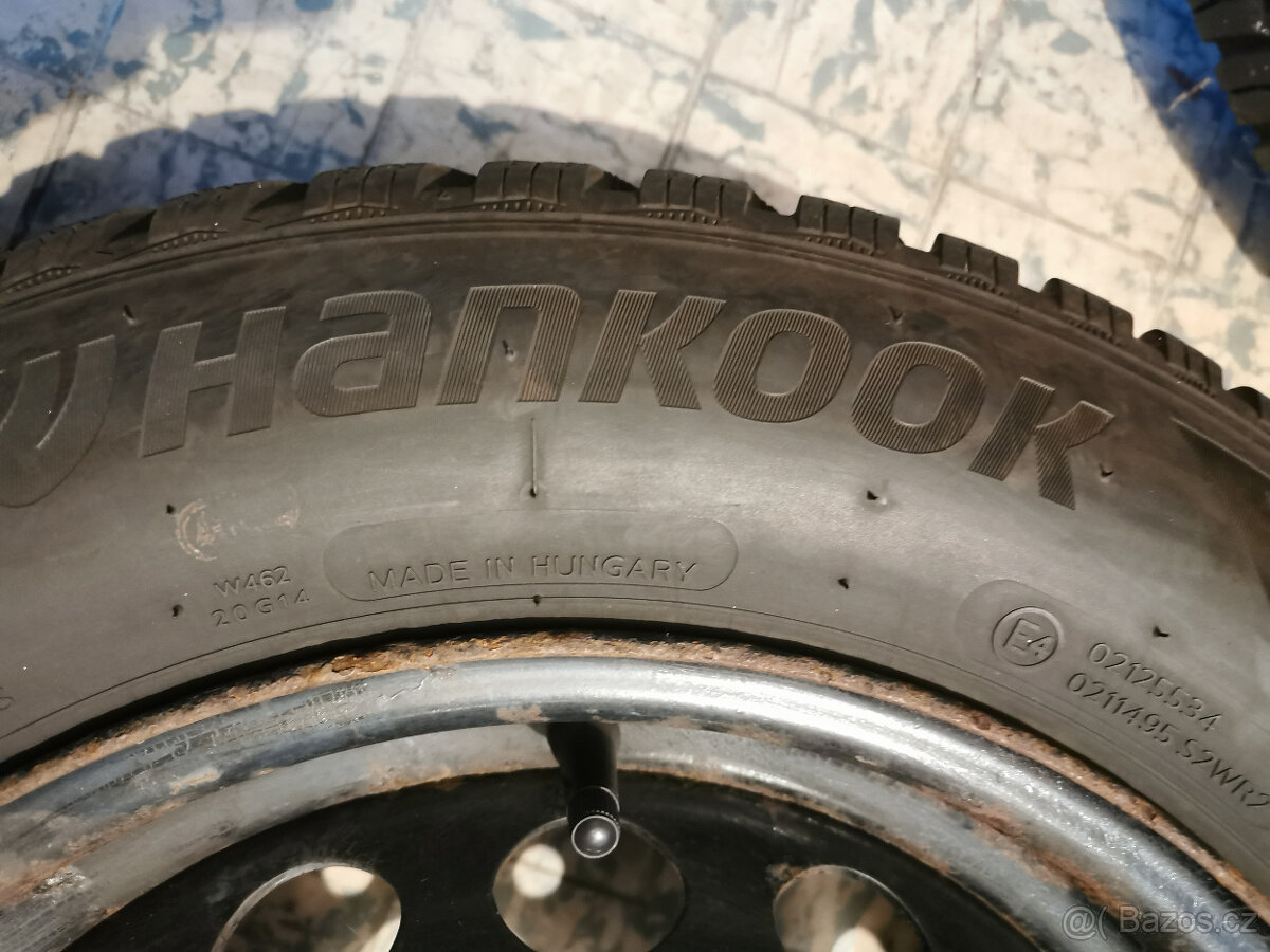 185/65 R15 - zimné pneu Hankook - plný vzorok DOT 23