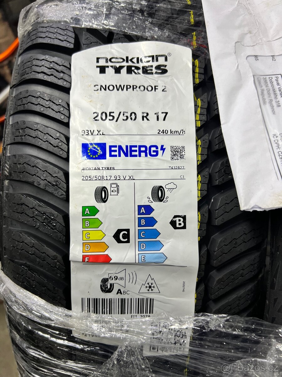 Nokian tyres 205/50/17