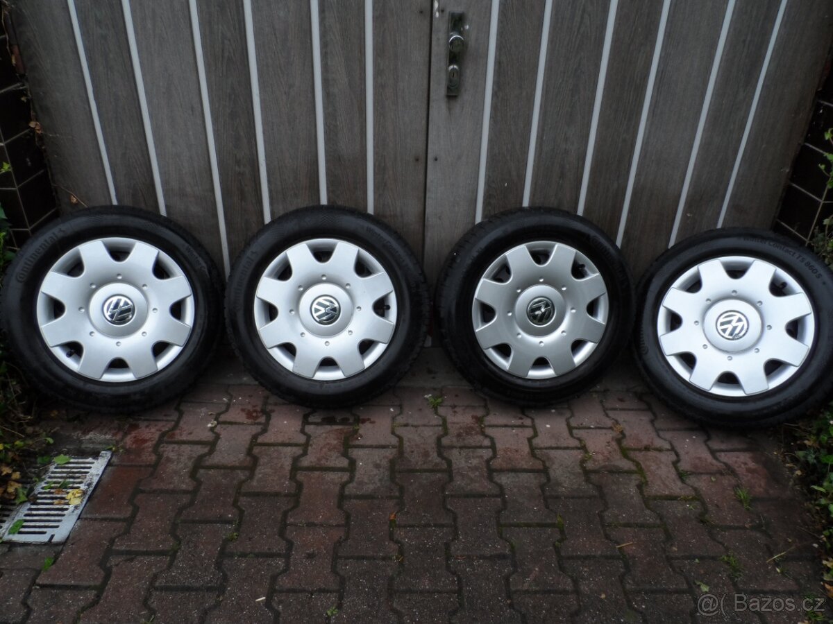 Komplet Zimní Sada Dunlop +Poklice205/60/16 ET 46 5X112