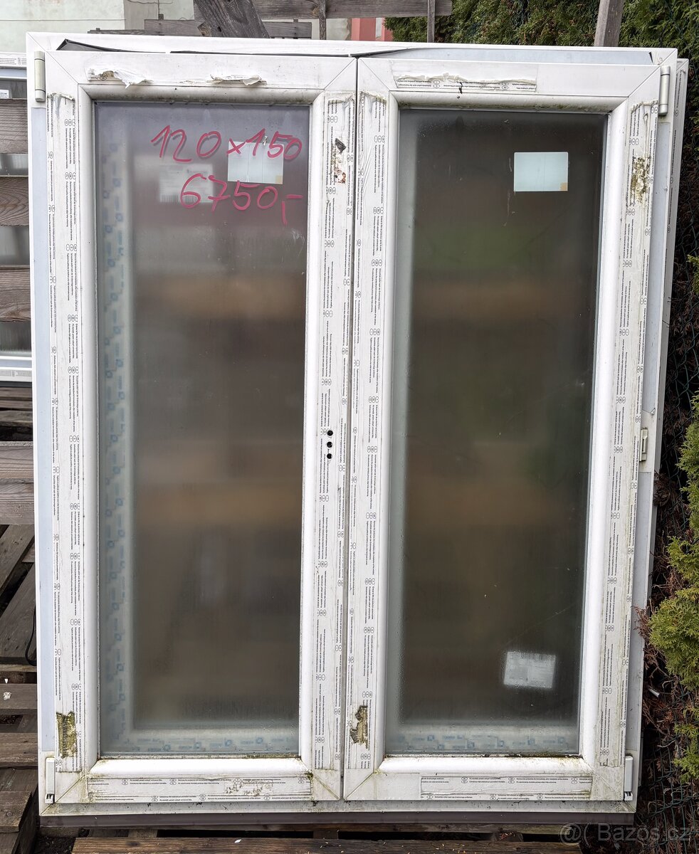 Prodám plastové okno 120x150
