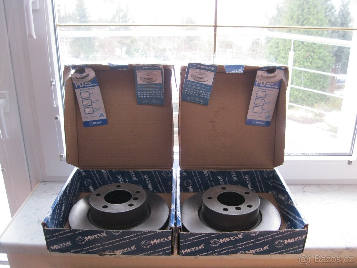 Přední brzdové kotouče BMW řady 1 a 3