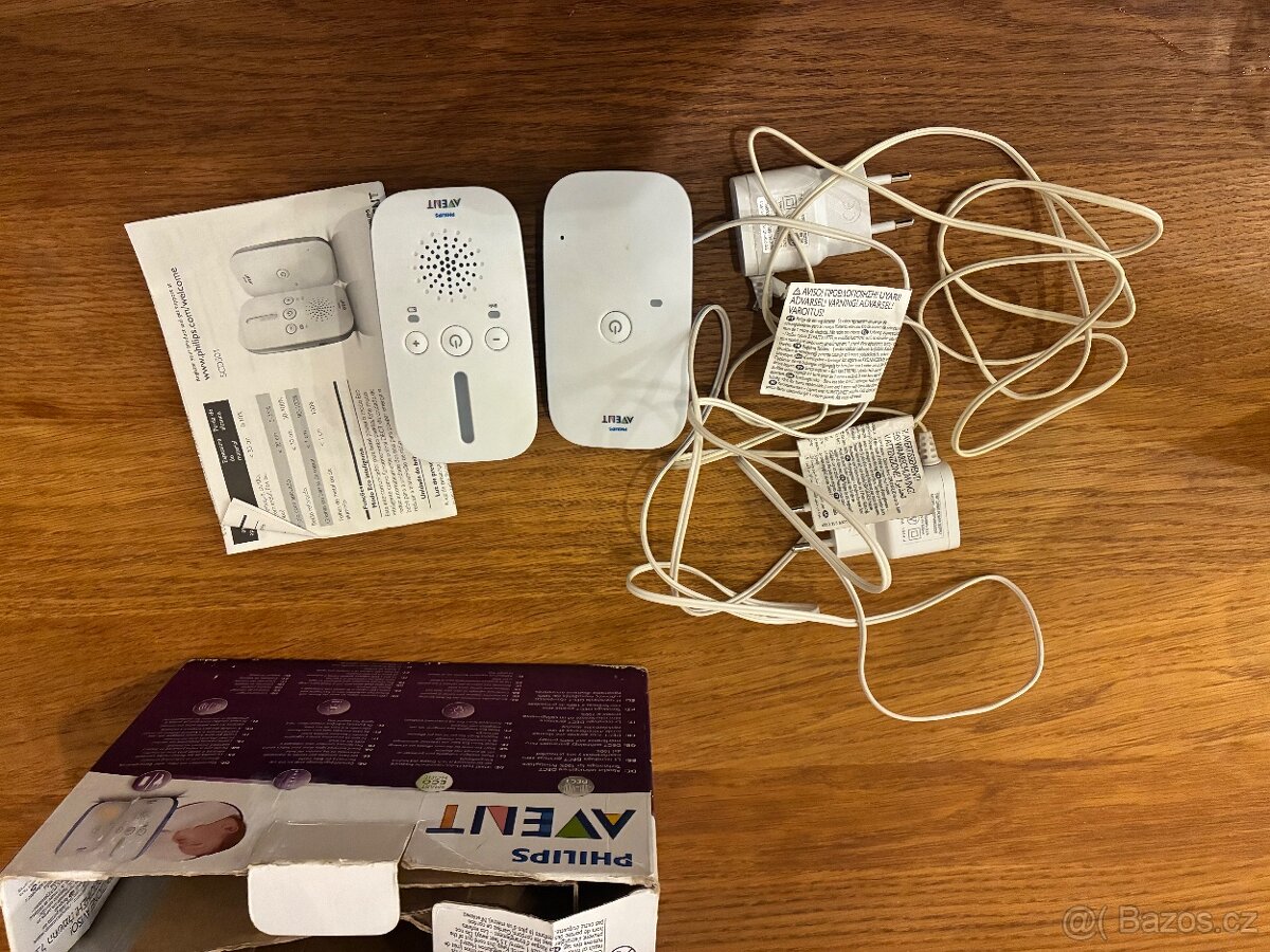 Chůvičky vysílačky Philips Avent DECT SCD501