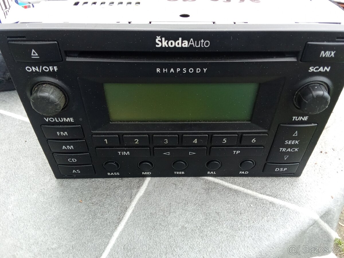 Autorádio škoda Rhapsody