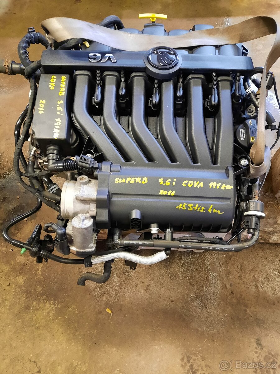 Motor 3.6 FSI typ CDVA 191kw
