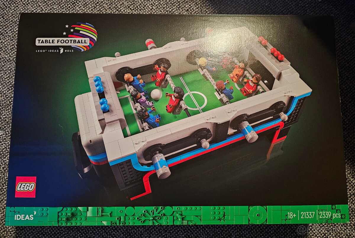 Nové, originál zabalené LEGO 21337 Stolní fotbal (Ideas)
