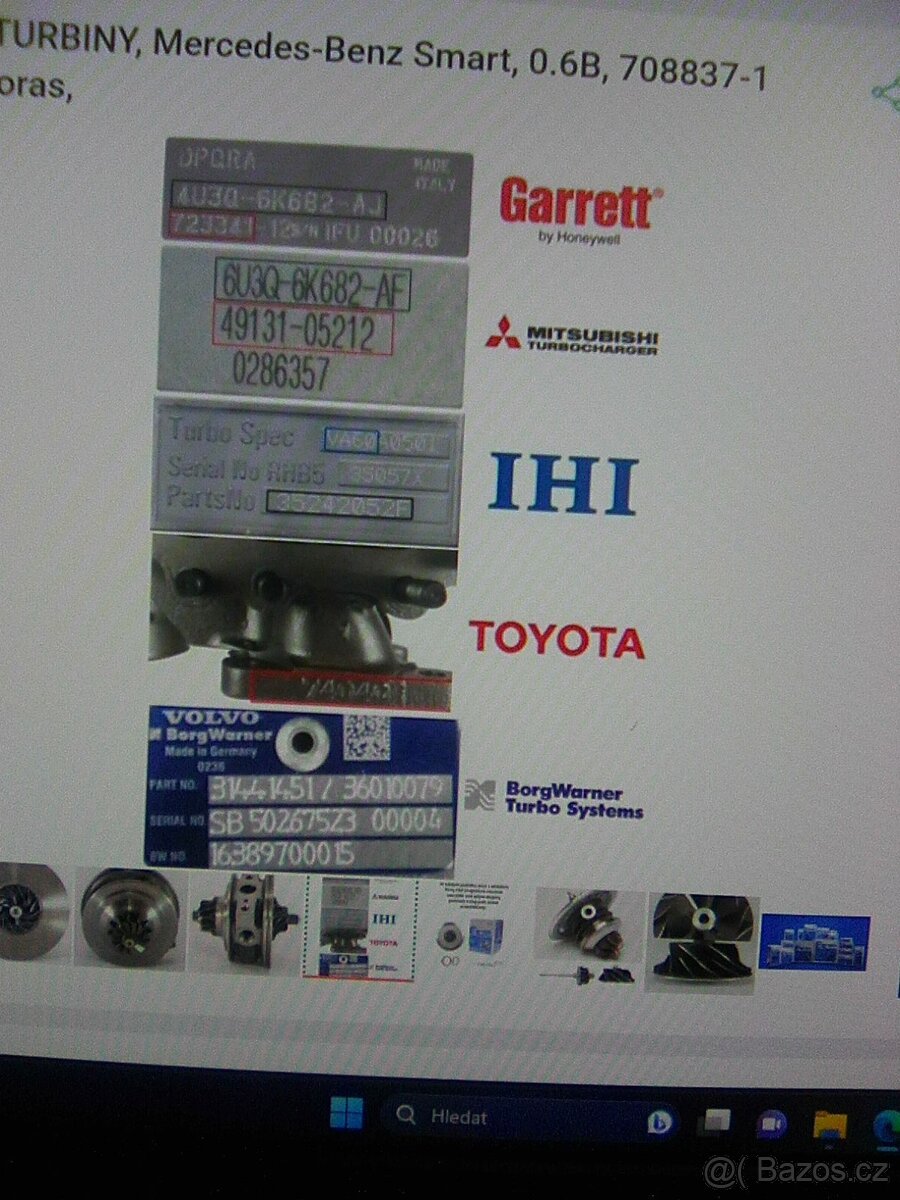 Turbo Smart for two 0,8 CDI TYP 708837