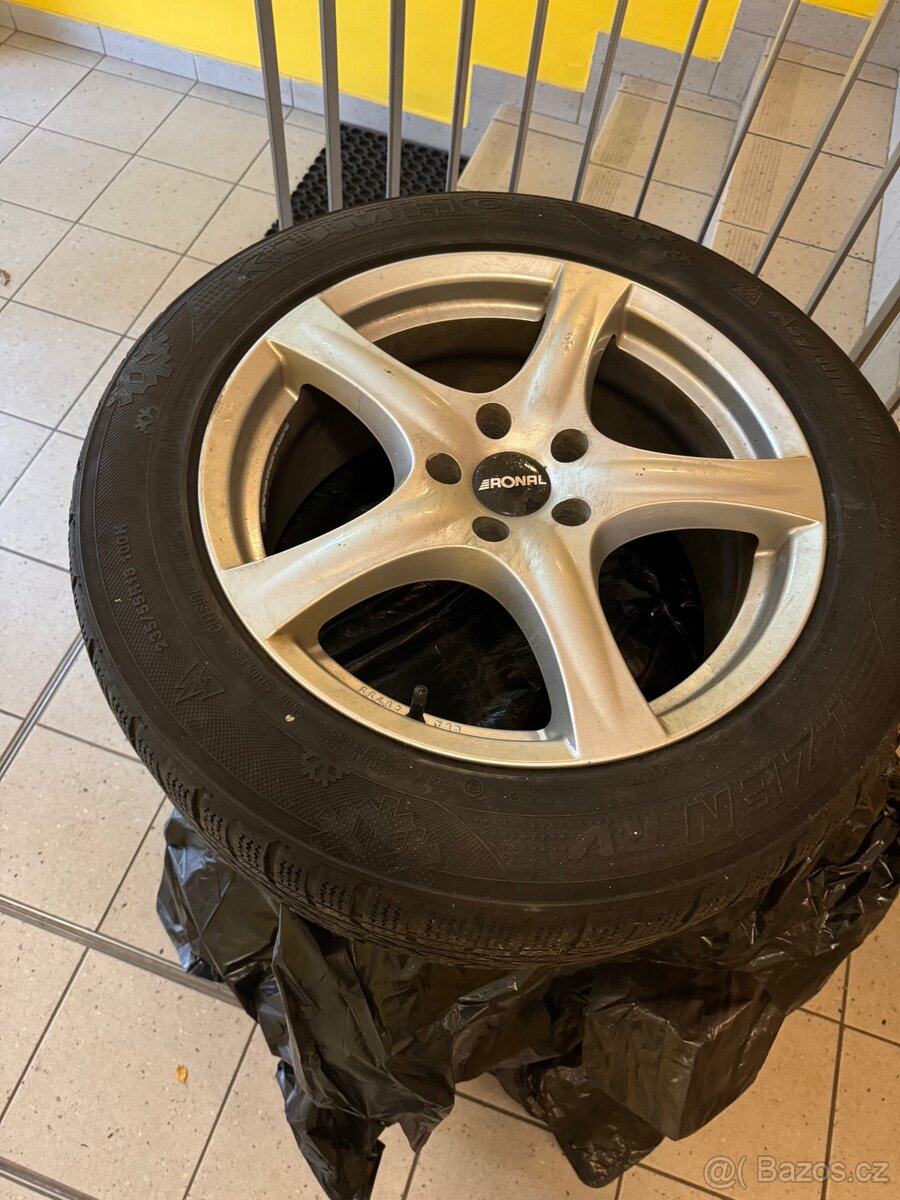 Sada kompletů 235/55R18 TOP stav disků