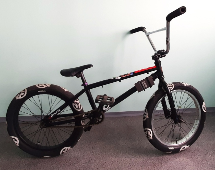BMX kolo, rám Wethepeople 20.75, odolné, kola 20".